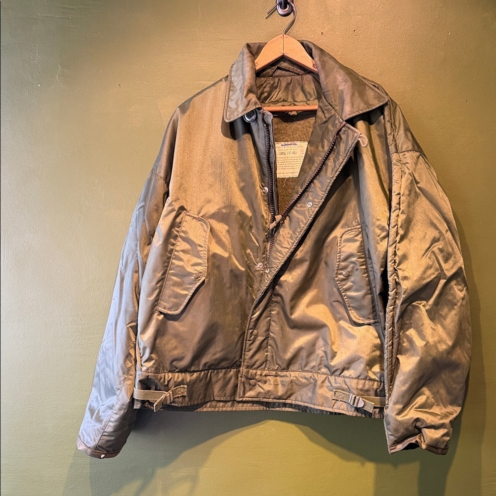 Vintage 1960’s Men's Green Army All Weather Jacket